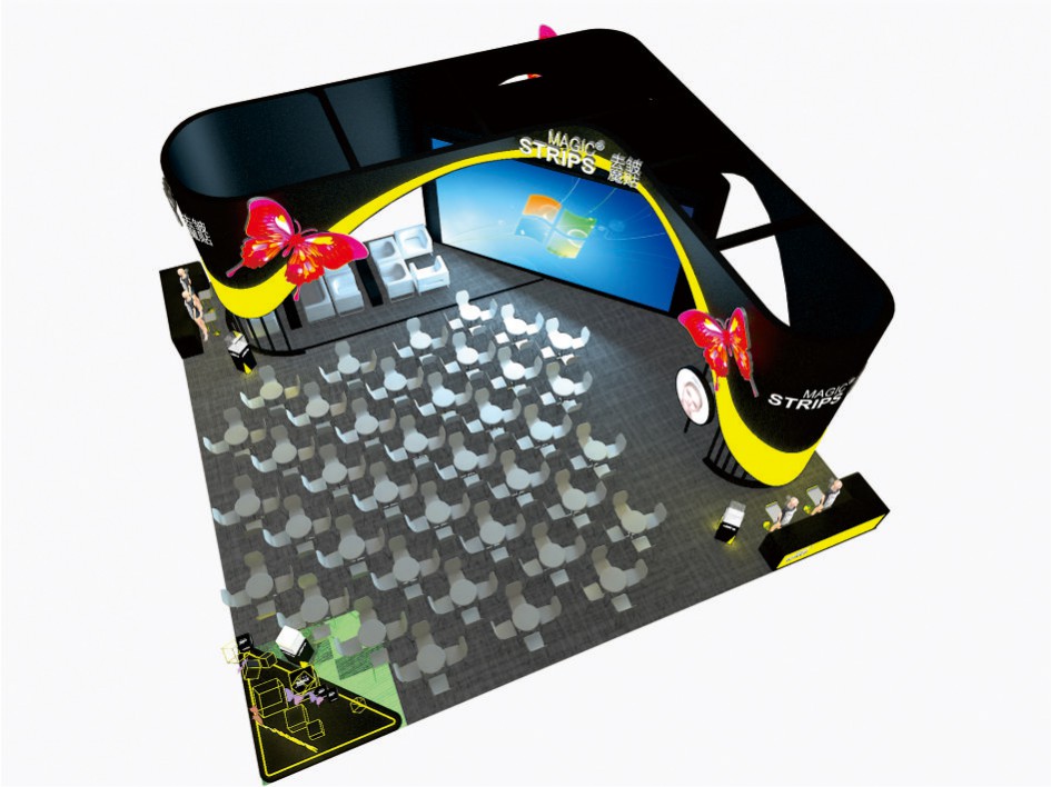 魔貼世家——廣州美博會(huì)參展方案